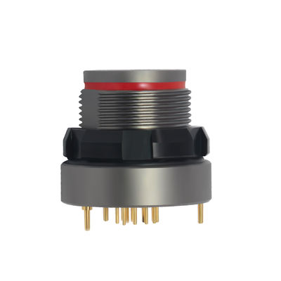 کانکتور ODU A1CW*M-P02XCE0-0000 جایگزین AMC 2-16 پین مقاوم در برابر خوردگی 5000 سیکل صنعتی