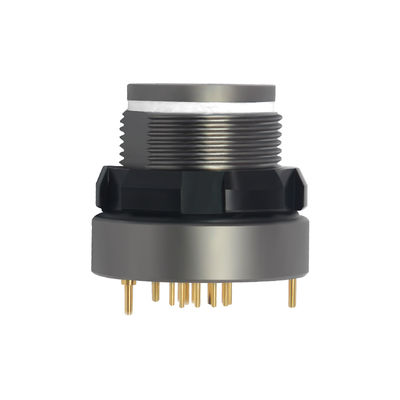 کانکتور فشاری-کششی Raymo A1CW*M-P04XBCO-OOOO AMC با چگالی بالا، 4 پین، نقره‌ای، 5000 سیکل