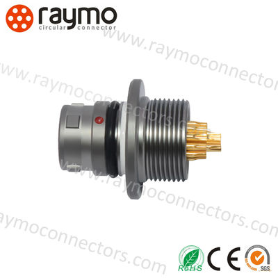 AMC Industrial Connector 16 پین پلگ مستقیم 5Gbps Push Pull فلز دایره ای A10W*M-Pl6XBCO-OOOO