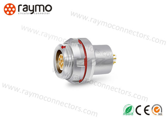 4 قطب اتصال دایره ای صنعتی DBPE 102 A53 130 طراحی مقاوم به شوک